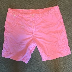 Bright pink Polo shorts